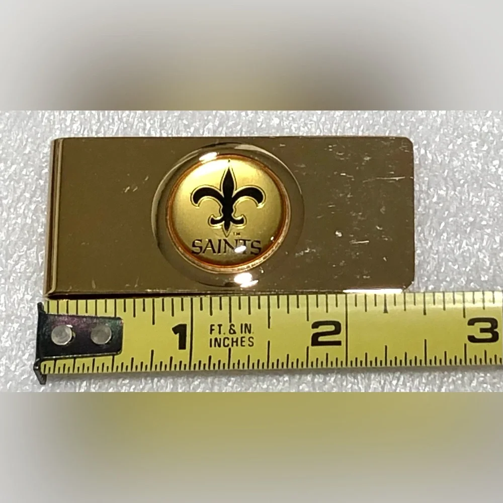 Saints Gold Money Clip